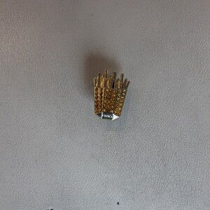 Very RARE CROCS Gold French Fry Jibit